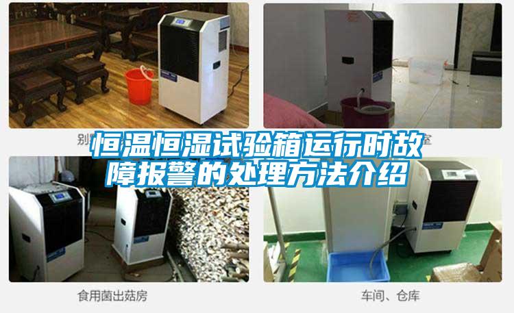 恒溫恒濕試驗(yàn)箱運(yùn)行時故障報警的處理方法介紹