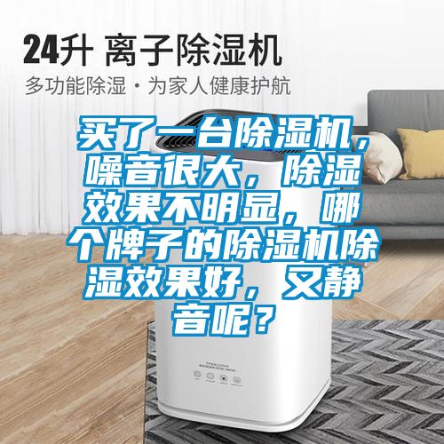 買(mǎi)了一臺(tái)除濕機(jī)，噪音很大，除濕效果不明顯，哪個(gè)牌子的除濕機(jī)除濕效果好，又靜音呢？